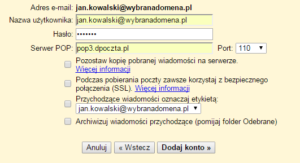 JAK DODA I SPRAWDZA POCZT Z WP NA GMAILU visual data 4