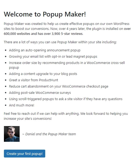 popup maker 2